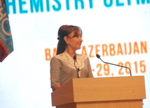 Nargiz Pashayeva, rector of Baku branch of Moscow State University named after Mikhail Lomonosov, Doctor of Philology, professor, corresponding member of Azerbaijan National Academy of Sciences, president of the 47th International Chemistry Olympiad, welcomed the participants, scholars and guests to the grandiose event. Baku, Azerbaijan, Jule 21, 2015